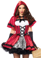 Leg Avenue costume, RedWhite, Large