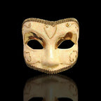 Golden Lady Eye Venetian, Masquerade, Mardi Gras Mask