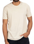 Unisex cVc crewneck T-Shirt - WHITE - 5XL(D0102HI9JQ7)