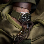 Archer Watch Straps - Canvas Quick Release Replacement Watch Bands (Faded Olive, 22mm)