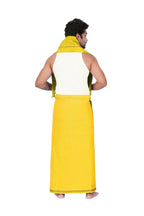 Prakasam Cotton MenS Pure Cotton Colour Dhoti (1.26X1.90Mtrs) With Matching Towel (0.74X1.50Mtrs) Set