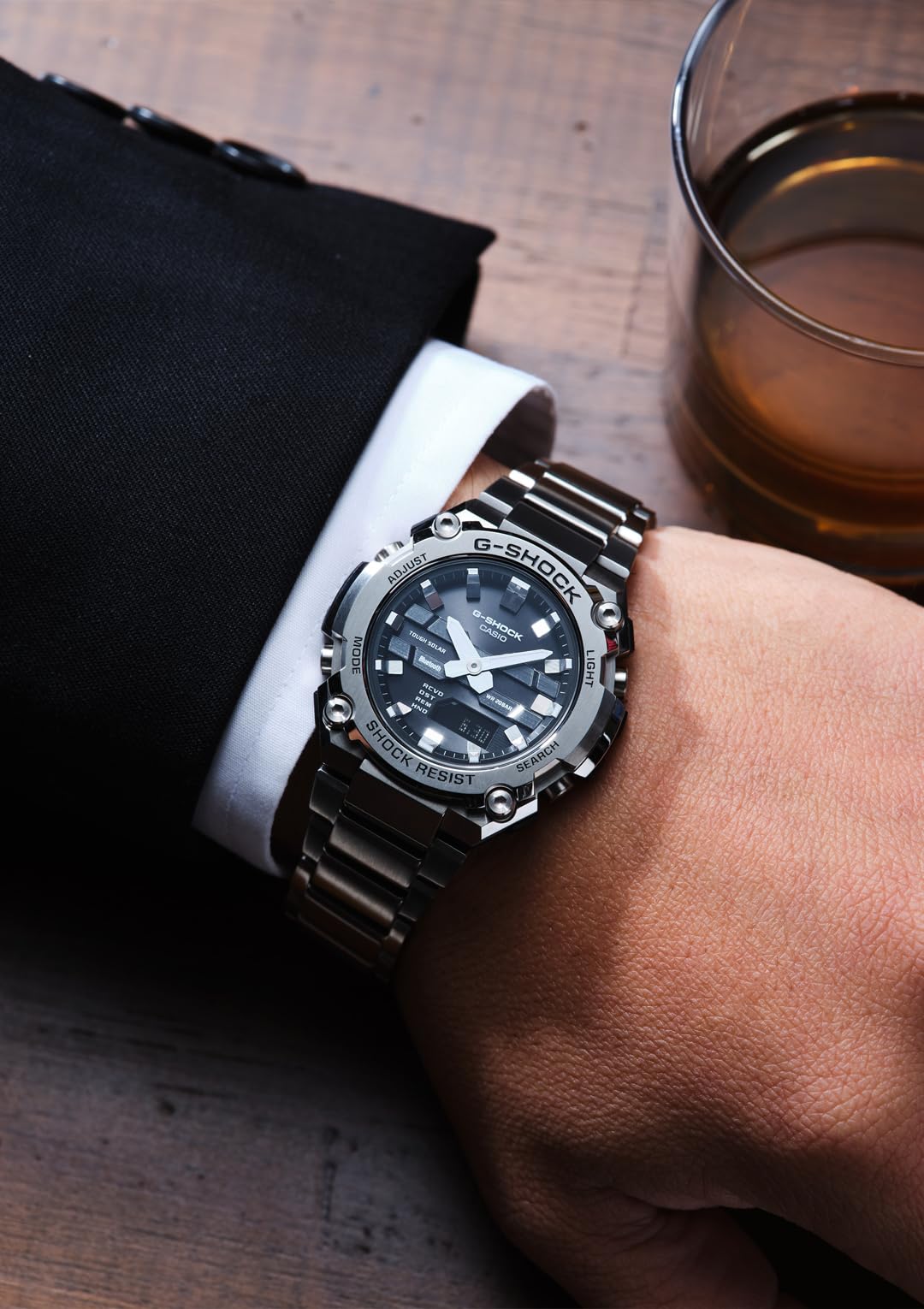 Casio G-Shock GST-B600D-1AJF [G-Shock G-Steel], Silver