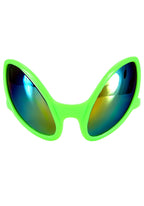 elope Green Alien Martian Costume Glasses with Rainbow Lenses Standard