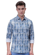 The Indian Garage Co Mens Checkered Relaxed Fit Shirt