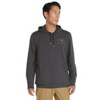 Mens cloudspun Progress Hooded Sweatshirt - NAVY BLAZER HTHR - S(D0102H7DIA6)