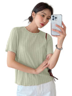 Greciilooks WomenS Fashion Tops  Crop Top, Loose Fit Oversized Shirts & Stylish Korean Tank Tops For Summer Wear