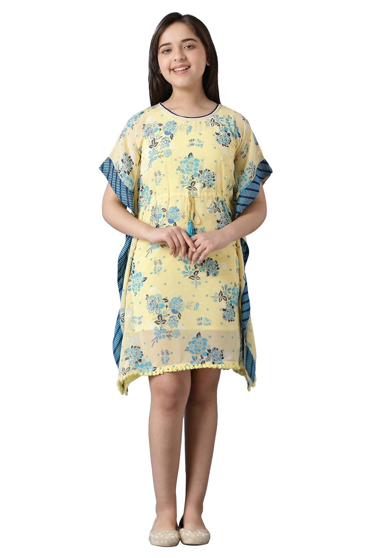 Aurelia GirlS Polyester Kaftan & Inner (22Feg10232B