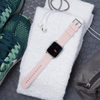 Archer Watch Straps - Silicone Quick Release Soft Rubber Replacement Watch Bands (Pale Rose, 16mm)