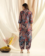 Leriya Fashion Ethnic Co Ord set | Casual Wear Pant Top Set | Fancy Co-Ord Set | Full Pair Set | Women Kurta Sets Kurtis | Women