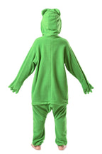 CANASOUR Unisex Anime Halloween Kids Green Frog Onesie For 10-12 Years Girls Boys One Piece Christmas Costume Party Cosplay Pyja