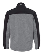 Mens Poly Spandex Motion Softshell Jacket - RED cHARcOAL - S(D0102H78c7X)