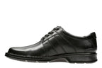 Clarks Men's Touareg Vibe Oxford, Black Leather, 9.5 Wide