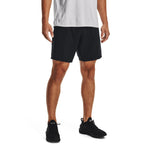 Under Armour Men's Woven Graphic Shorts, (001) / Black/White, Small