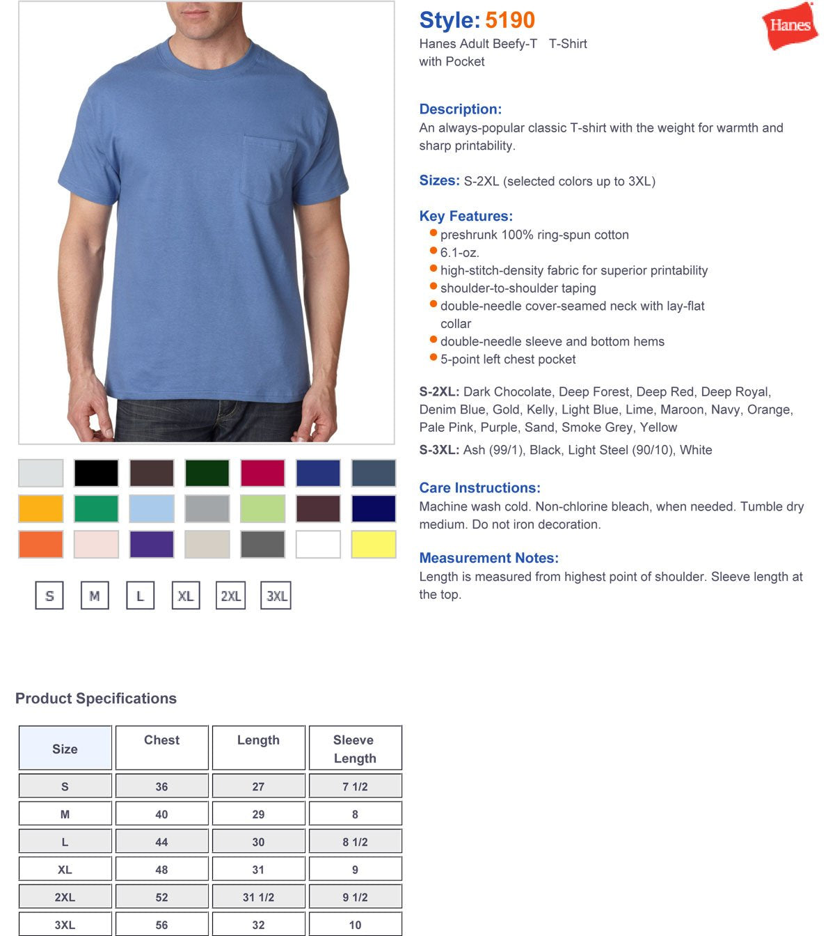 Mens Authentic-T Pocket T-Shirt - ASH - S(D0102H7KWQ6)