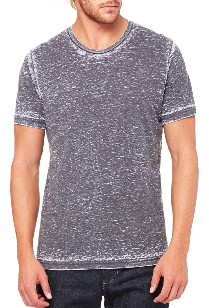 Unisex Poly-cotton Short-Sleeve T-Shirt - BERRY - S(D0102H7WJ52)