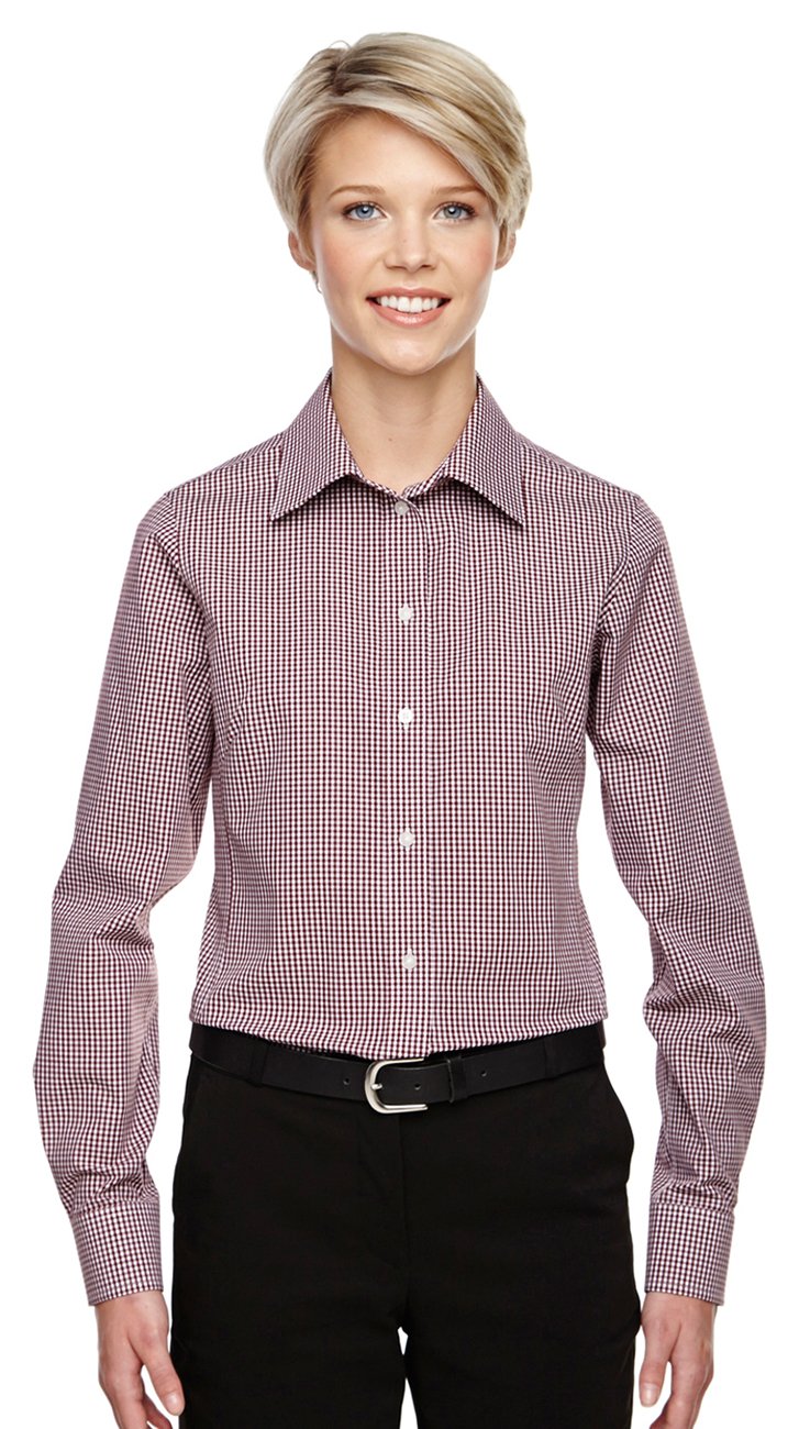 Ladies crown Woven collectioningham check - SILVER - S(D0102H7YP76)