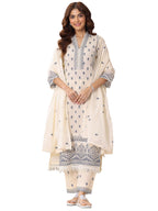 Libas WomenS Cotton Blend Kurta Set (99046Or