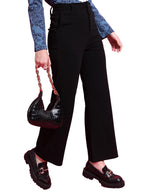 Ketch WomenS Regular Casual Pants (Kha1000048_Black