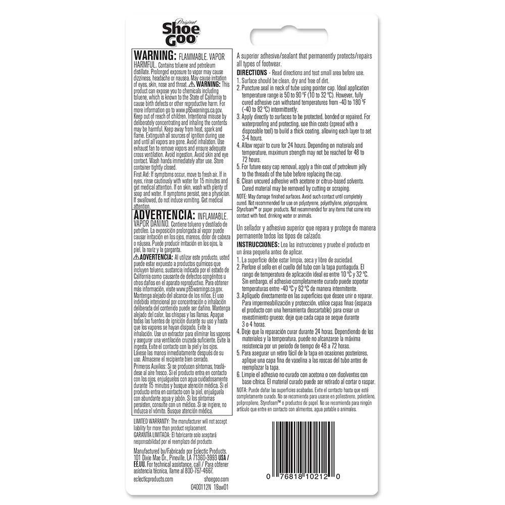 SHOE GOO 3.7OZ BLACK