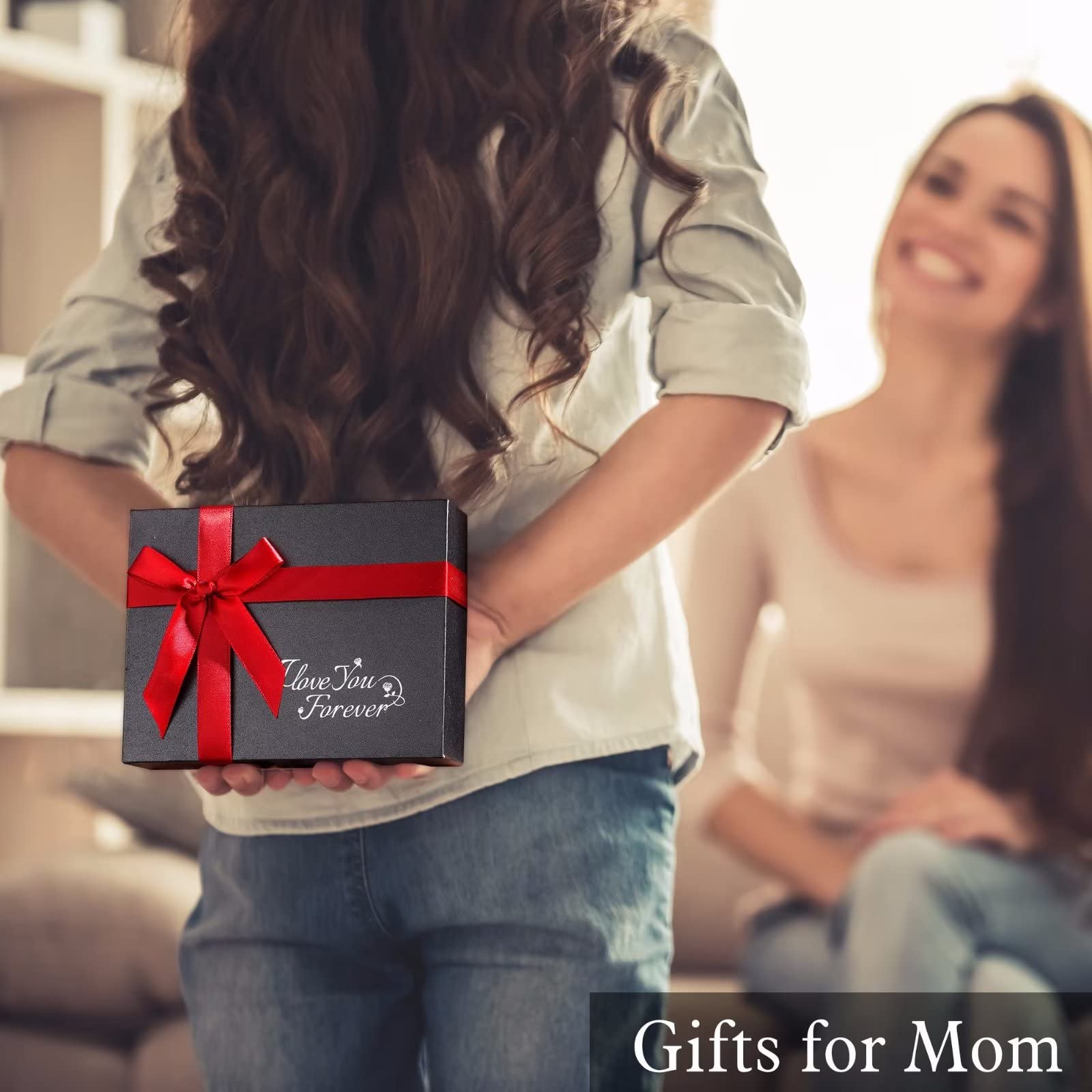 Anniversary Valentines Day Gifts for Her, 925 Sterling Silver Unique Rose Heart Initial E Letter Pendant Necklace Jewelry Birthd