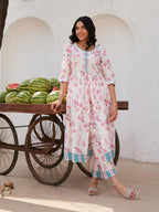 Aurelia WomenS Cotton Kurta Set (24Feas15212_White