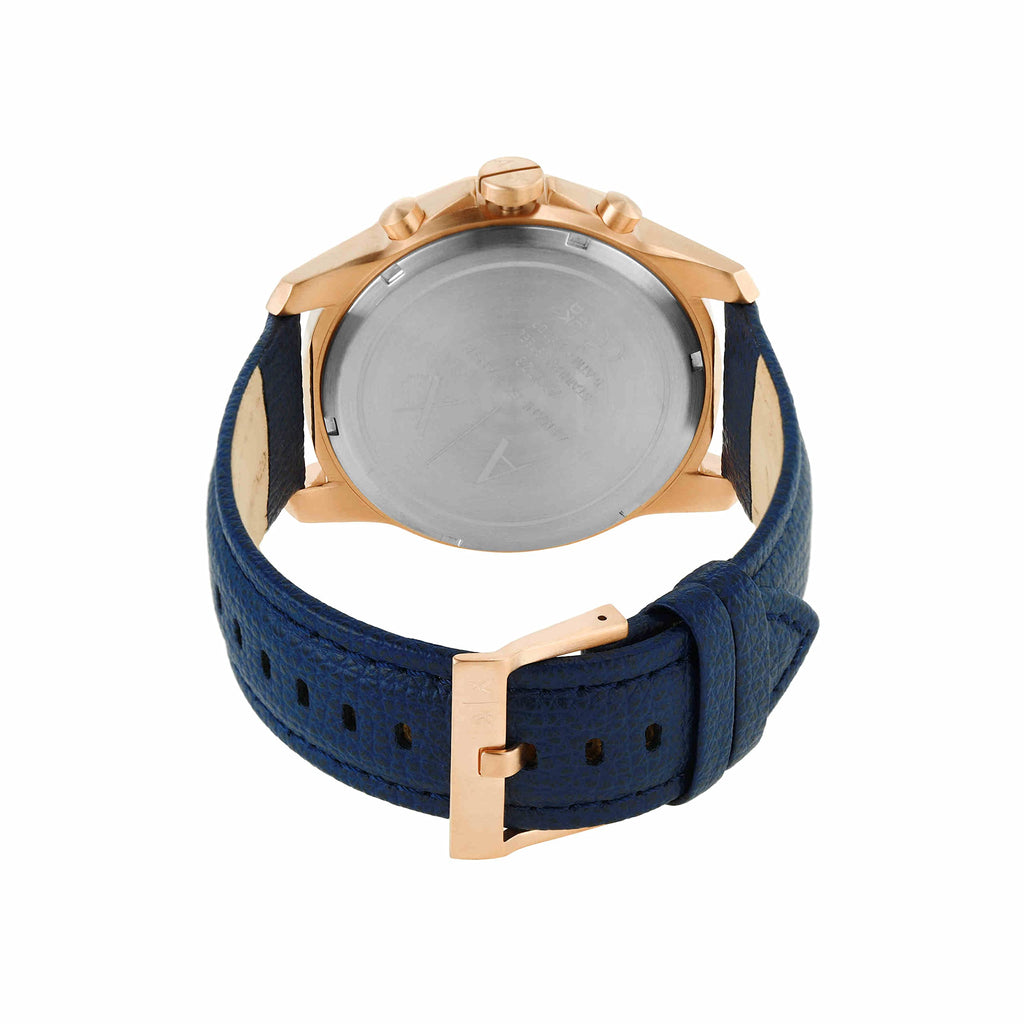 A|X ARMANI EXCHANGE Men's Chronograph Stainless Steel and Leather Watch (Model: A|X1723)