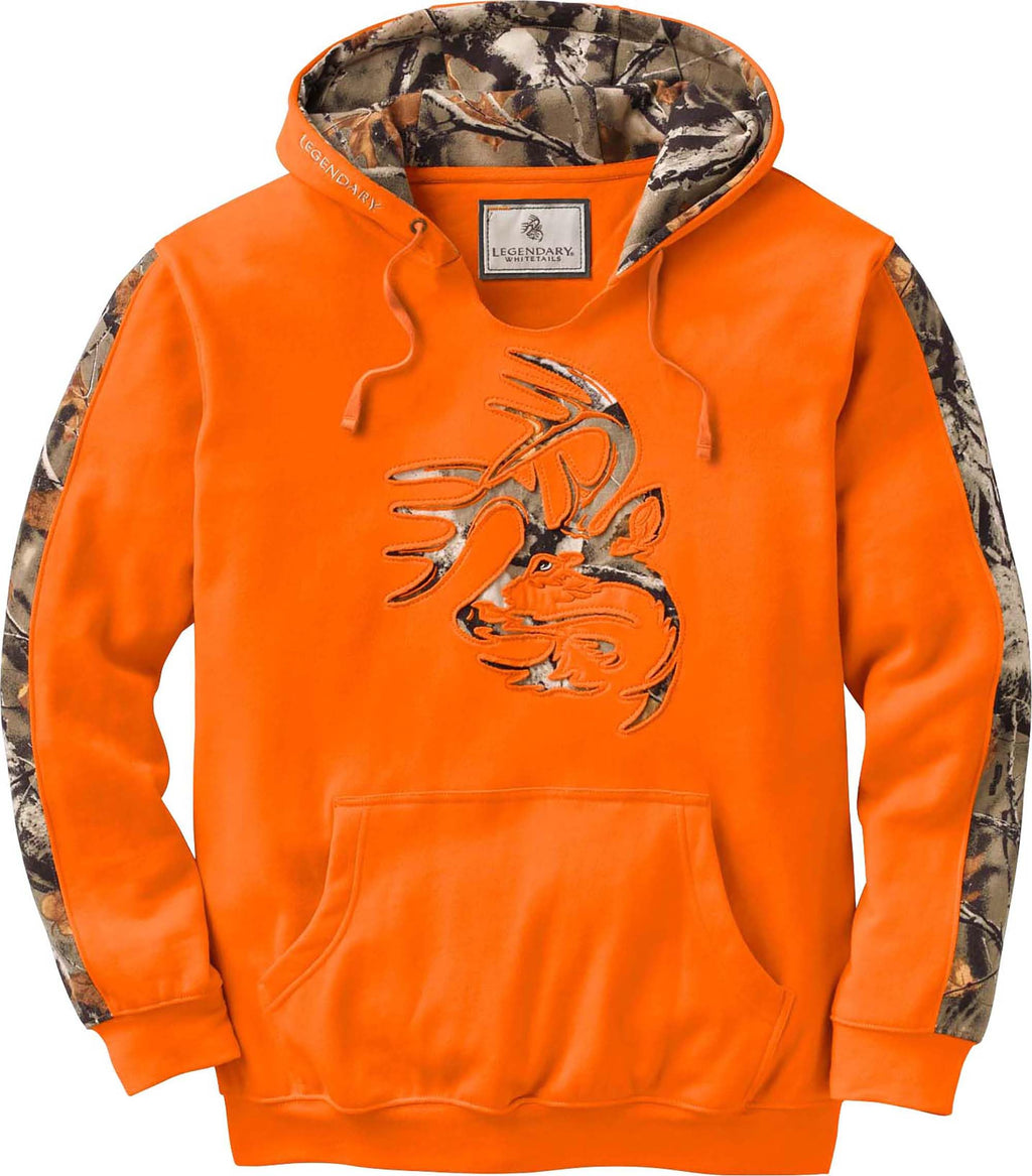 Legendary Whitetails Men's Camo Outfitter Hoodie, Inferno, X-Large