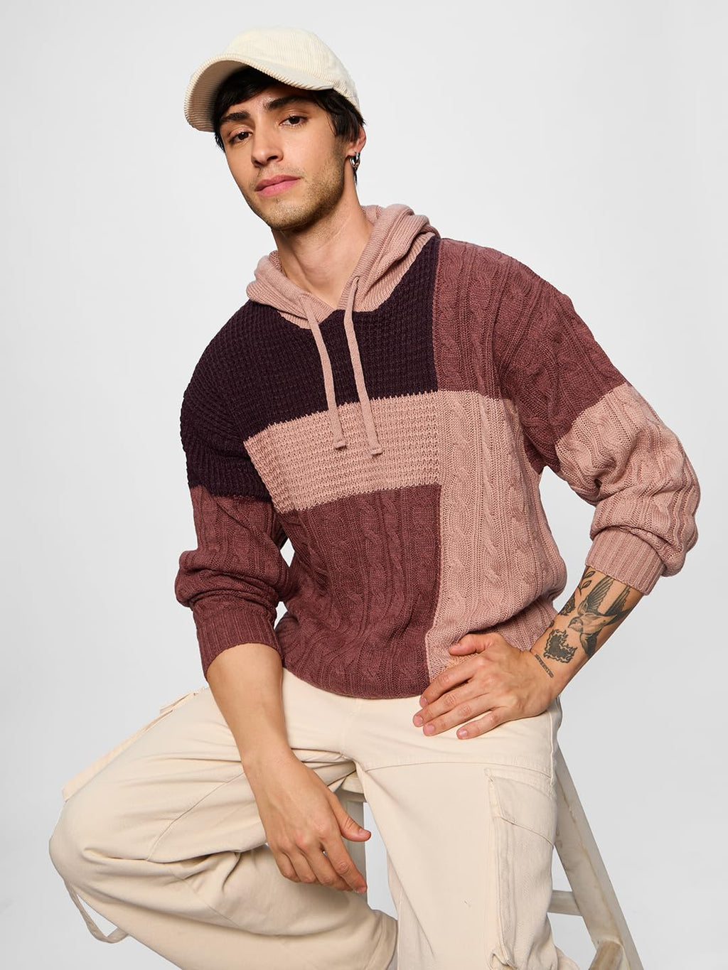 The Souled Store Originals: Cinnamon Oversized Pullovers for Men and Boys