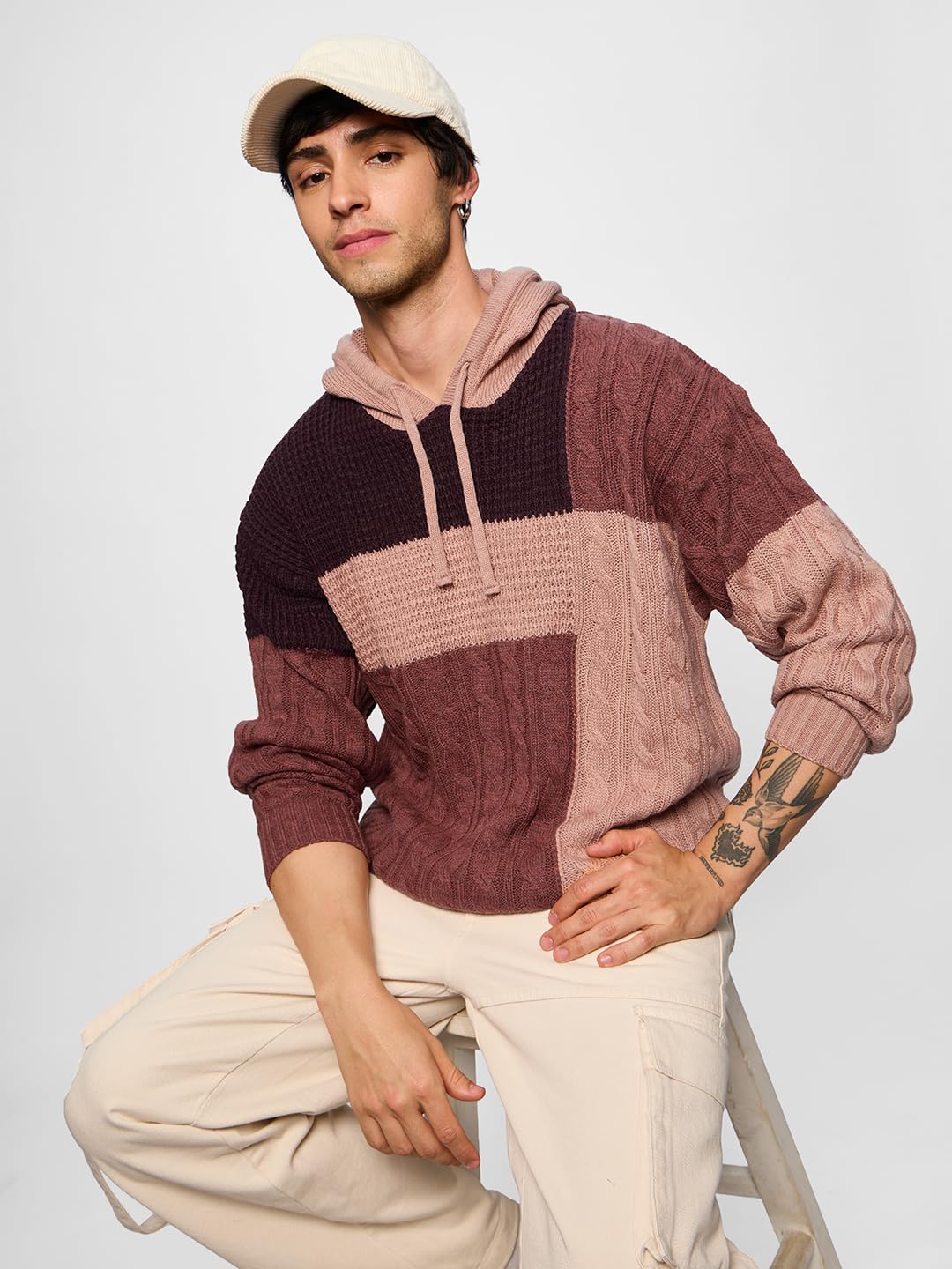 The Souled Store Originals: Cinnamon Oversized Pullovers for Men and Boys