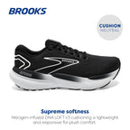 Brooks Mens Glycerin 21 Neutral Running Shoe - Black/Grey/White - 12 Medium