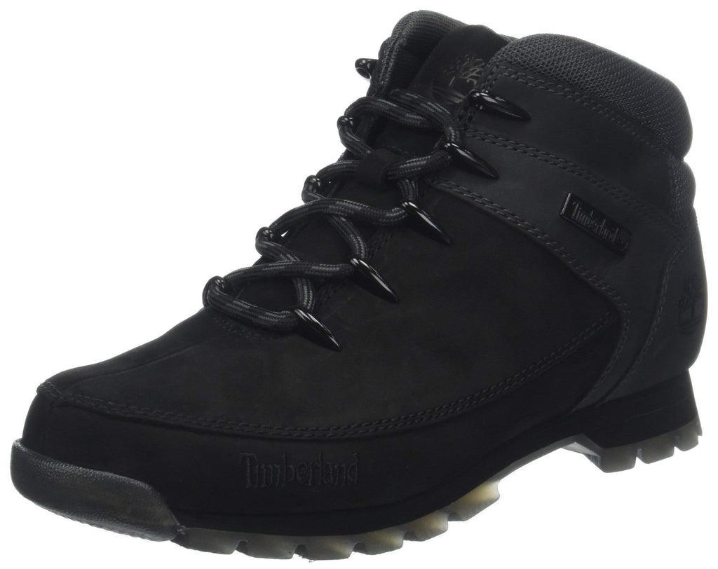 Timberland Men's Ankle Chukka Boots, Black Black Grey, 44 EU
