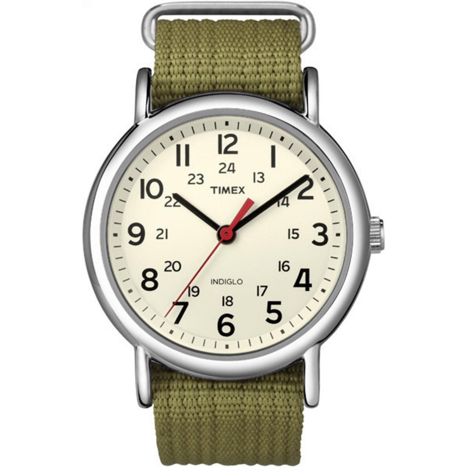 Timex Weekender Analog Beige Dial Unisex Watch - T2N651