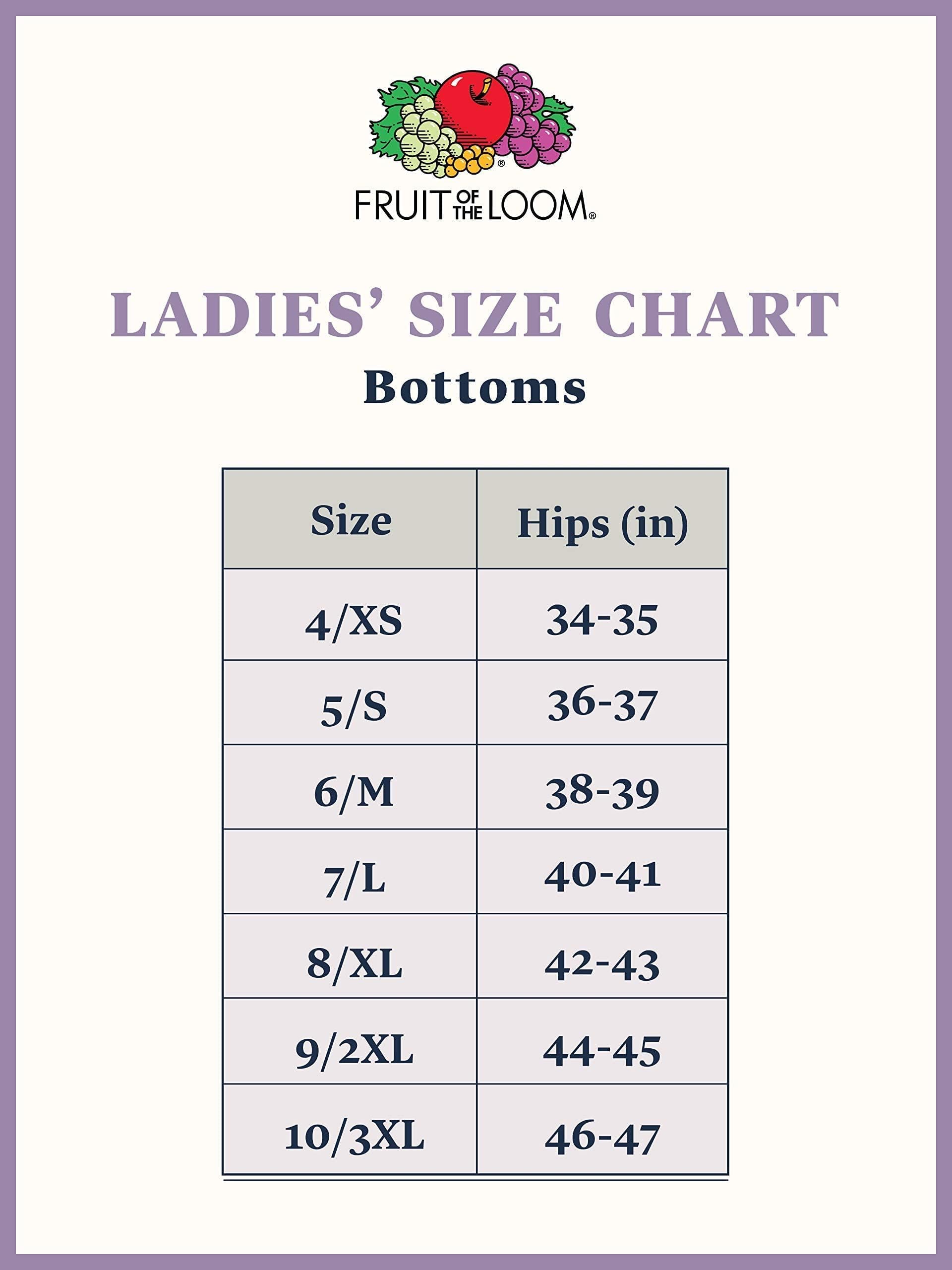 Fruit Of The Loom Womens Beyondsoft Underwear, Super Soft Designed With Comfort In Mind, Available Plus Size, Bikini - Cotton Bl
