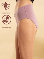 Nykd (Nyp100 Assorted Breathable Cotton Hipster Panty Set For Women | Mid Rise, Medium Coverage With Anti Bacterial & Anti Odour