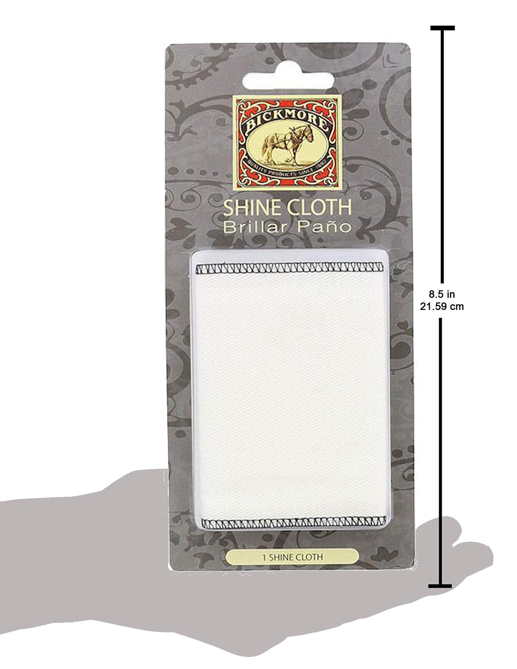 Bickmore Cotton Flannel Shoe Shine Cloth - Leather and Shoe Polishing Cloth