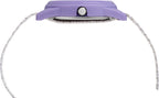 Timex Girls TW7C12200 Time Machines Purple/White Sport Elastic Fabric Strap Watch