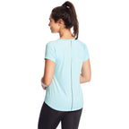C9 Champion womens Soft Tech Tee T Shirt, Iced Blue, Small US