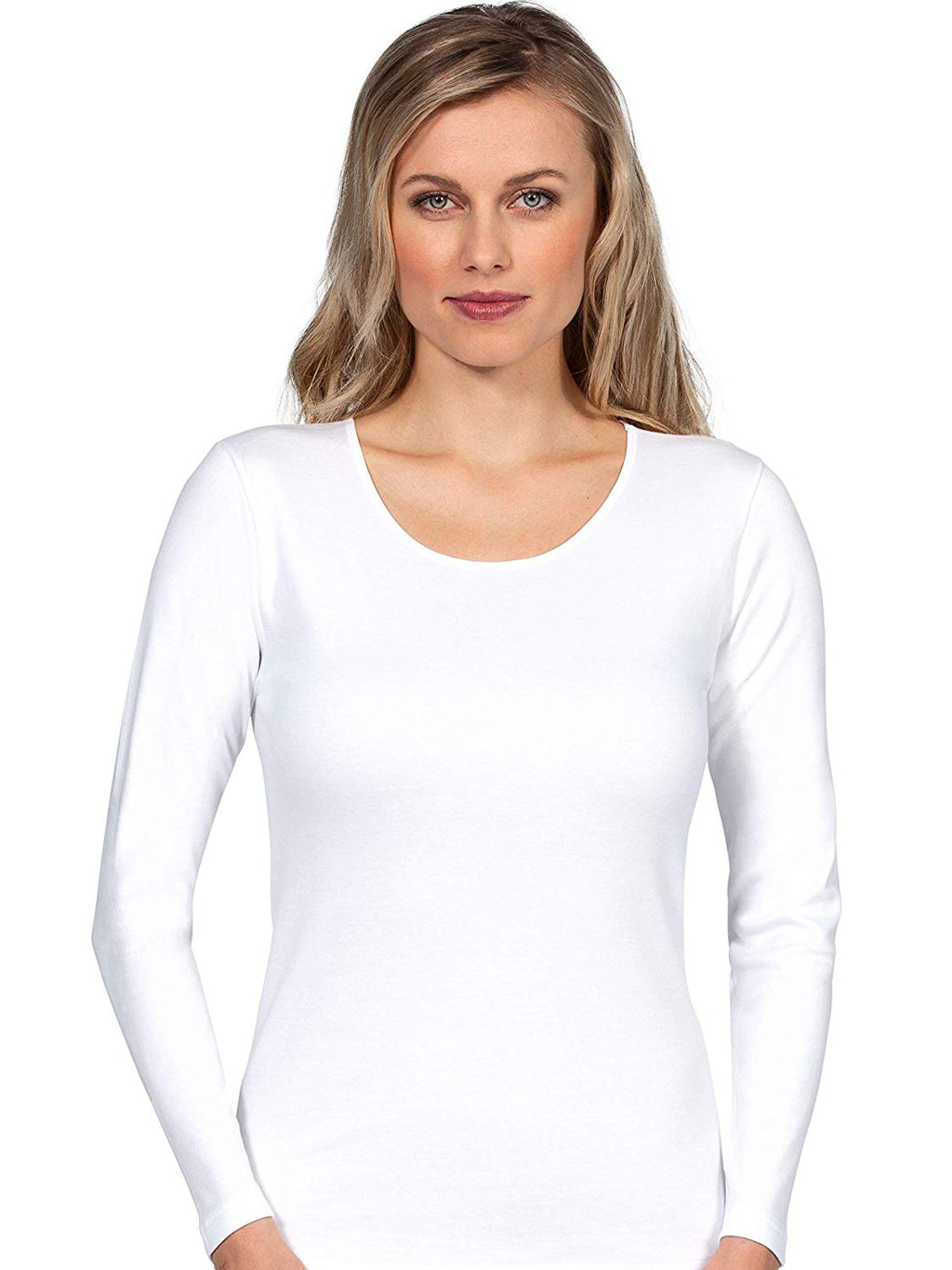 MaRe Luxury Merino Wool Blend Long Sleeve T-Shirt. Proudly Made in Italy.