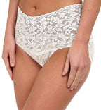 Hanky Panky Women's Signature Lace Retro V-Kini, Marshmallow, Small