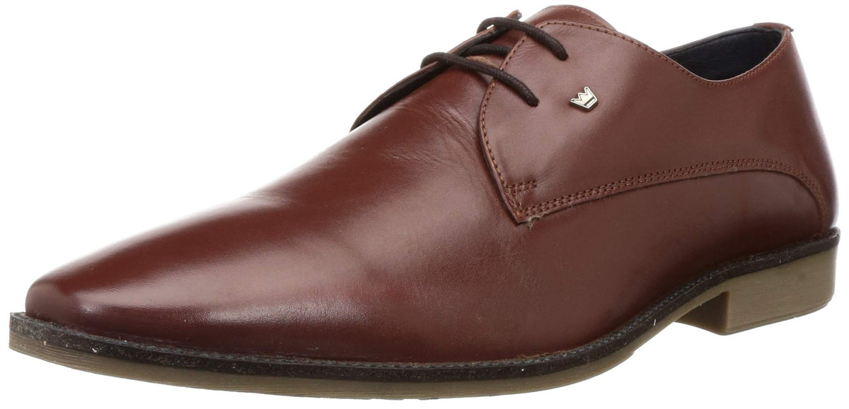 BOTOWI Men BW1011 Tan Leather Formal Shoes7 UK (41 EU) (2000798107TAN) 7