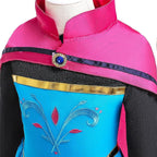 Dressy Daisy Toddler Girls Ice Princess Snow Queen Coronation Dress Up Costume with Cape Halloween Christmas Party Outfit Size 3