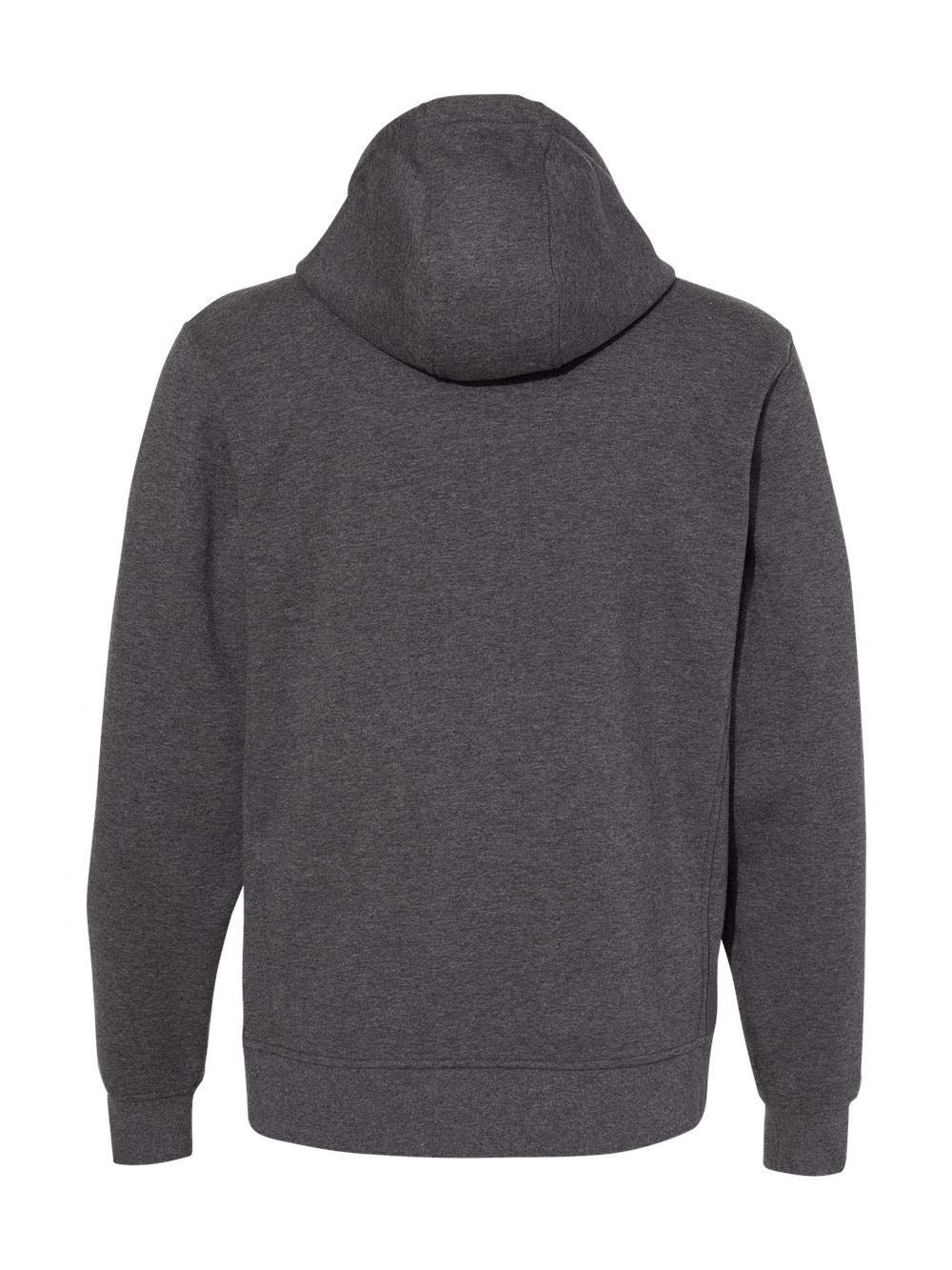 Mens Bateman Power Full Zip Hooded Fleece - BLAcK - S(D0102H78MK6)