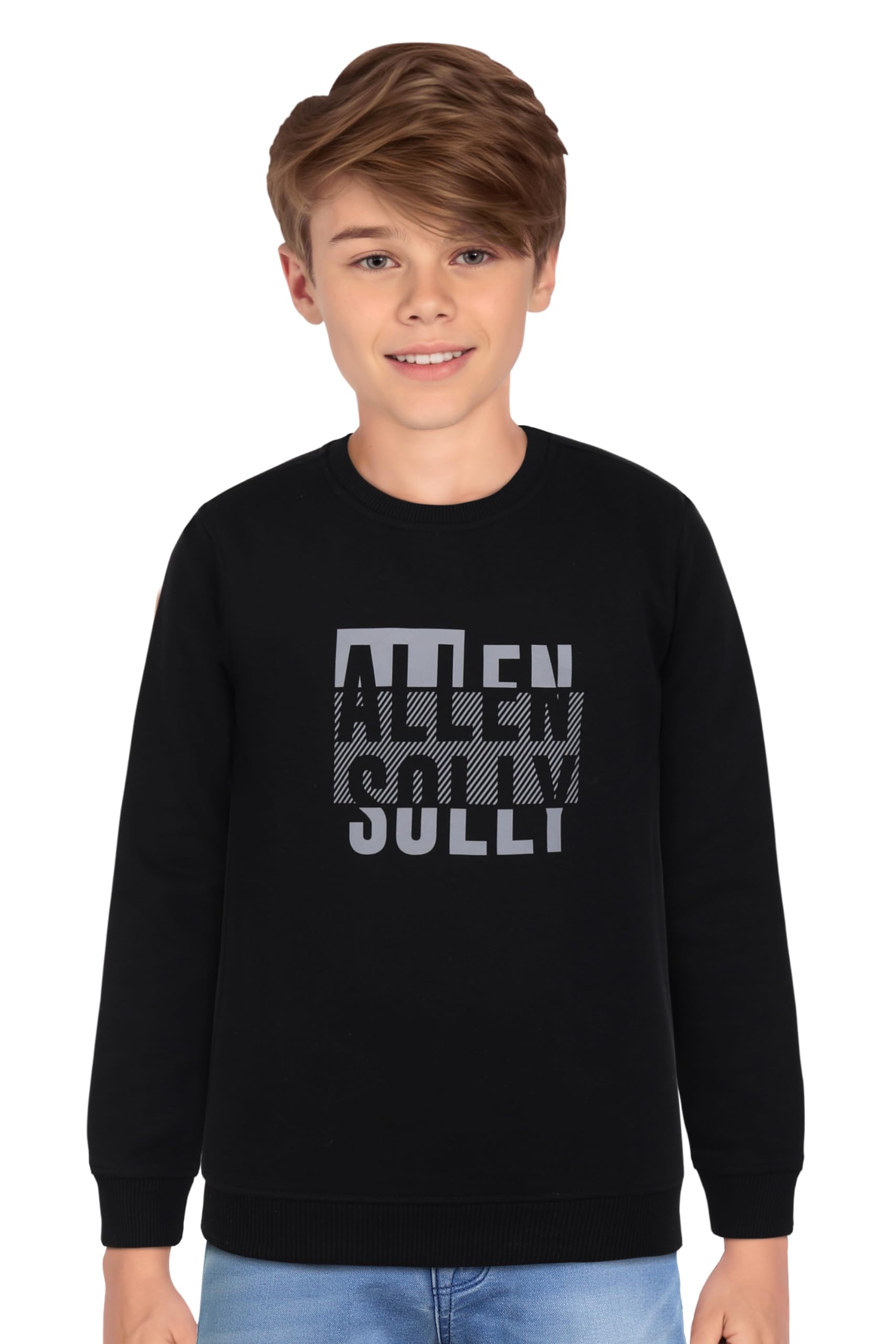 Allen Solly Boys Regular Fit Printed Cotton Crew Neck T-Shirt