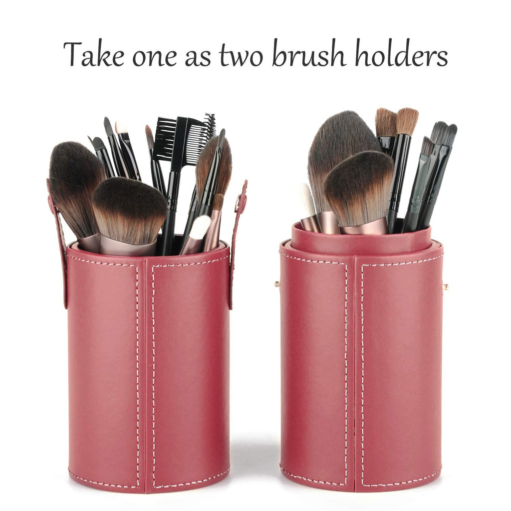 Narwey Makeup Brush Holder Travel Brushes Case Bag Cup Storage Dustproof for Women