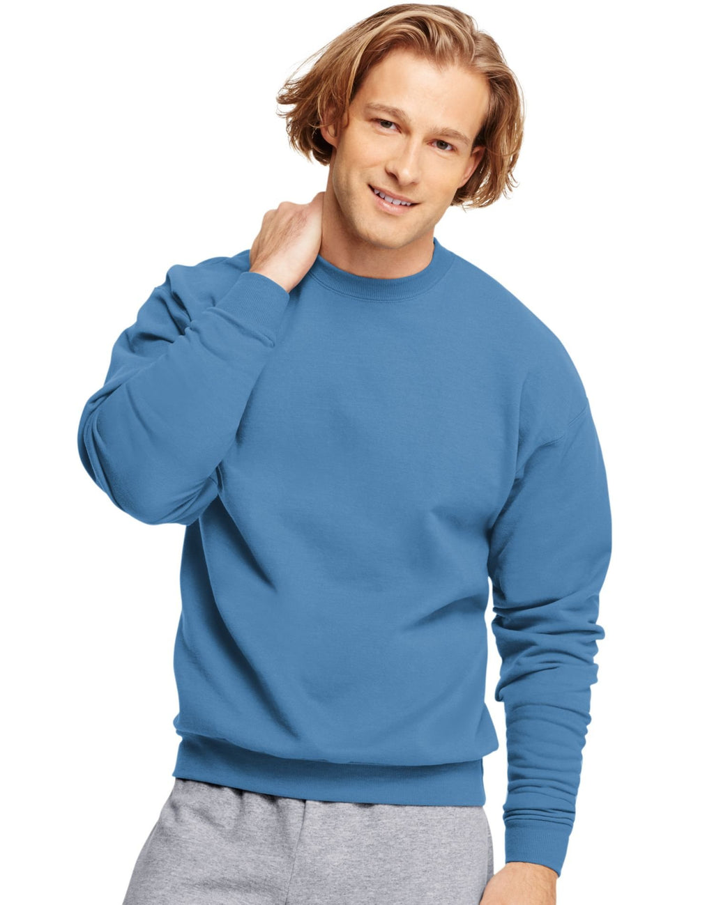 Unisex Ecosmart 5050 crewneck Sweatshirt - cARDINAL - S(D0102H7YTYP)