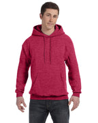 Unisex Ecosmart 5050 Pullover Hooded Sweatshirt - WHITE - S(D0102H7D7W6)