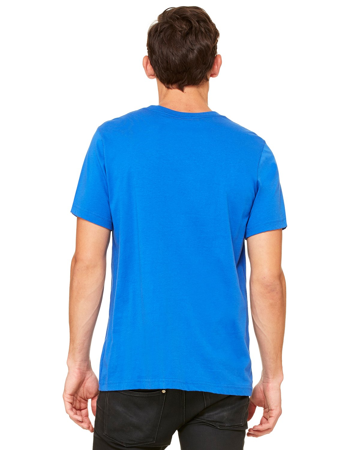 Unisex Poly-cotton Short-Sleeve T-Shirt - BERRY - S(D0102H7WJR8)