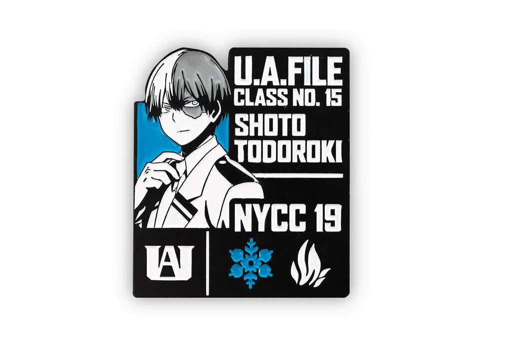 My Hero Academia Shoto Todoroki Pin | Exclusive My Hero Academia Collectible Profile Pin | Measures 2 Inches