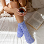 Women's Winter Super Soft Warm Cozy Fuzzy Christmas Gift With Grippers Slipper Socks