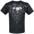 Spiral - Skull Scroll - Scroll Impression T-Shirt - S